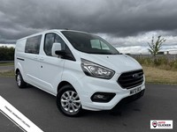 2022 Ford Transit Custom 2.0 300 EcoBlue Limited Crew Van Double Cab 5dr Diesel 