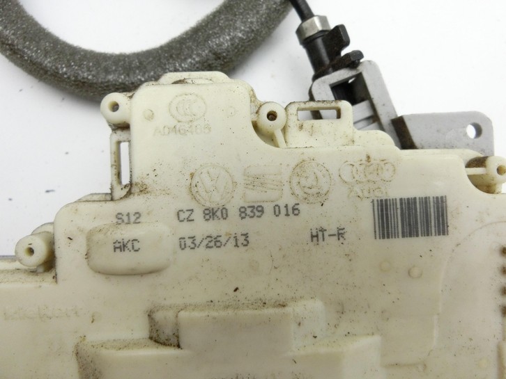 Audi Q3 8U 11-14 Türschloss m. ZV Stellmotor Rechts Hinten Audi Q3 8U 11-14 25.04.2013 8K0839016 gebraucht Bild 6