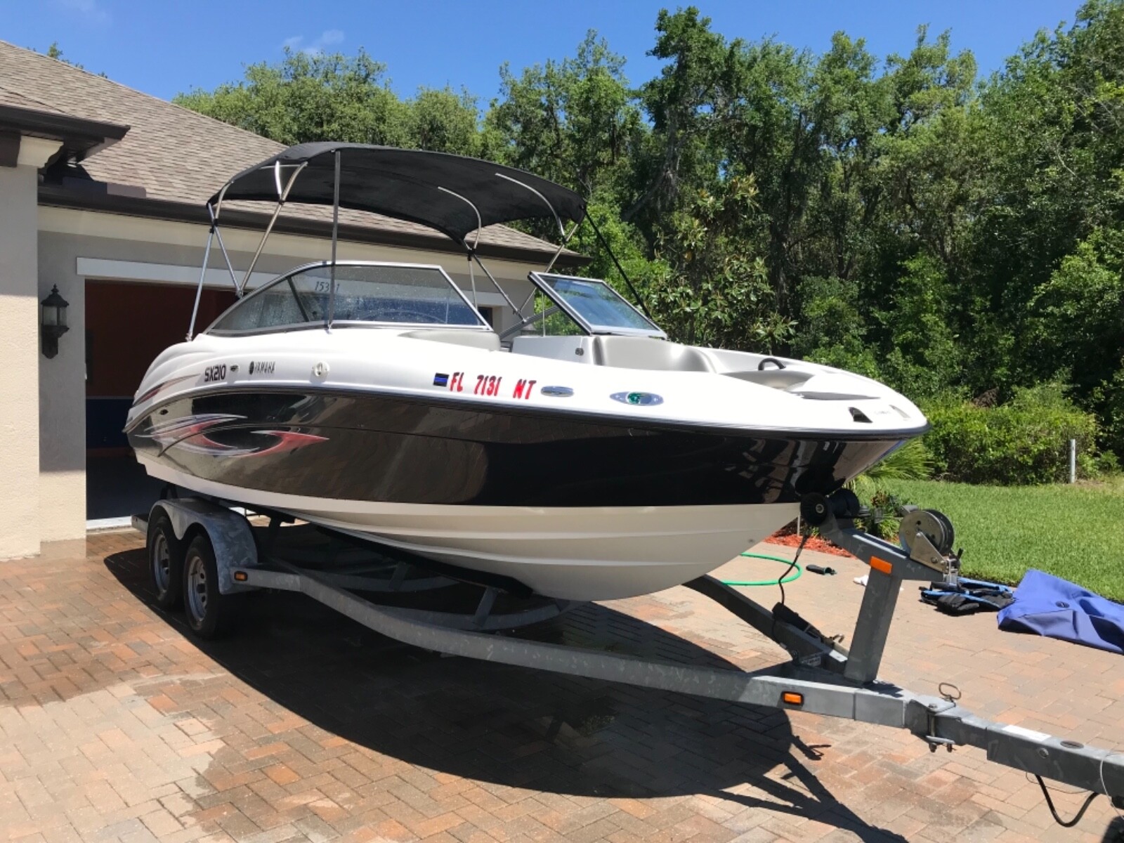 2008 Yamaha SX 210 Jet Boat