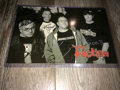 the faction all band signed pic caballero O Brien etc skate rock powell 2003