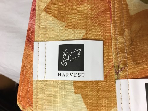 Autumn Fall Leaves Placemats Polyester Fabric Set of 4 Red Yellow Orange