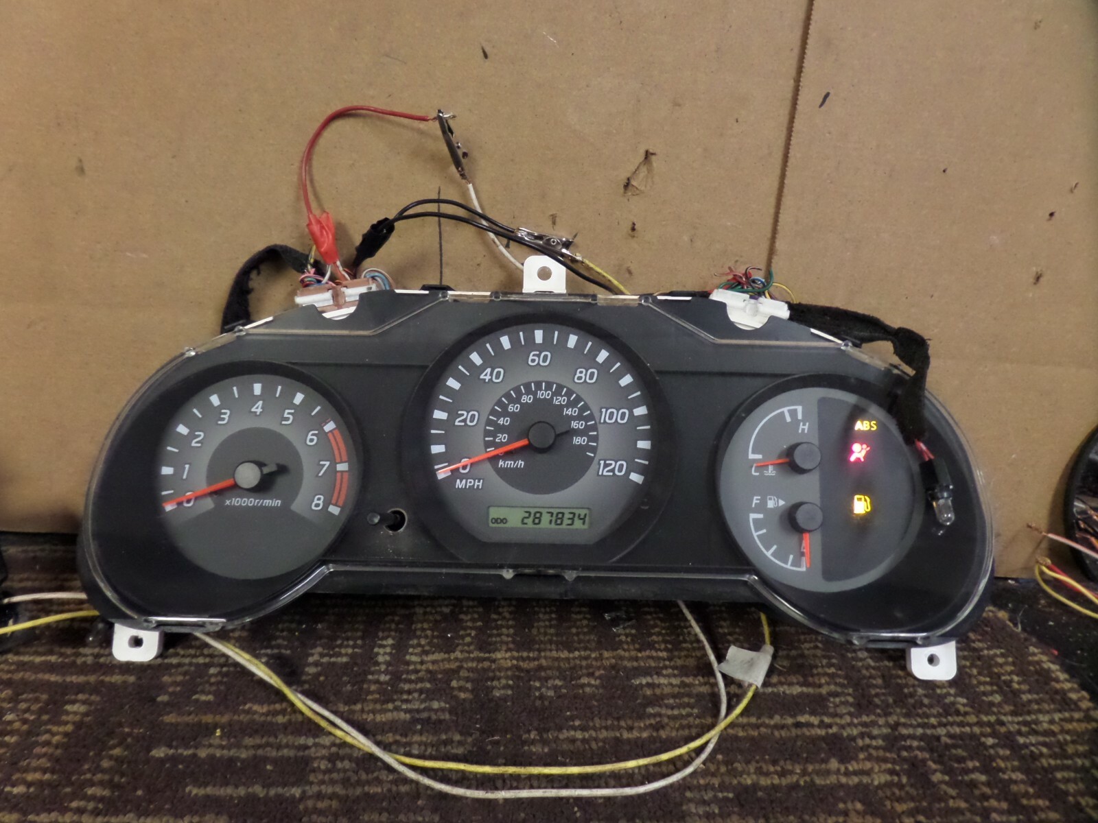 02 2002 Nissan Xterra Speedometer Instrument Cluster Oem 02 2002 Nissan Xterra Speedometer Instrument Cluster Oem