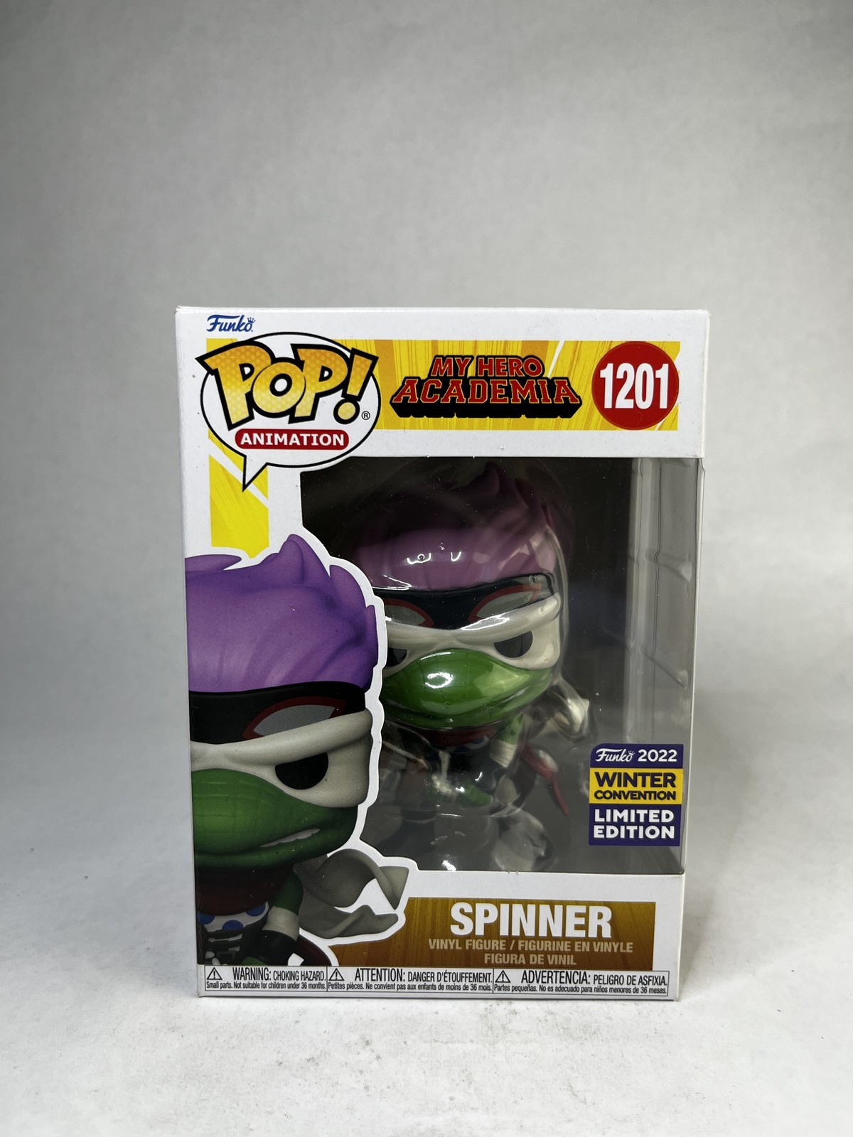 Funko Pop Animation My Hero Academia Spinner #1201 Funko 2022 Winter Convention
