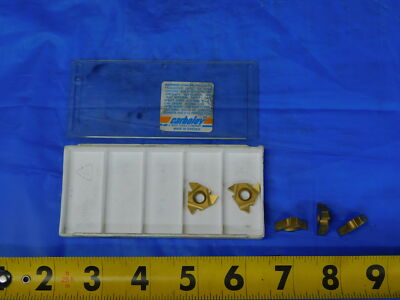 5PCS NEW SECO 22ELN60 & 22NRN60 CP50 TiN COATED CARBIDE THREADING INSERTS