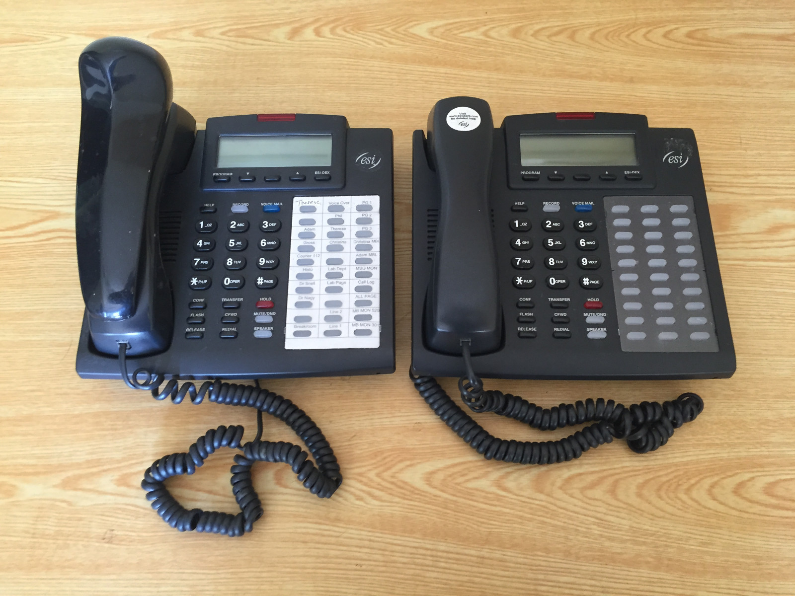 Lot Of 10 Esi 48 Key H DFP Business Phones