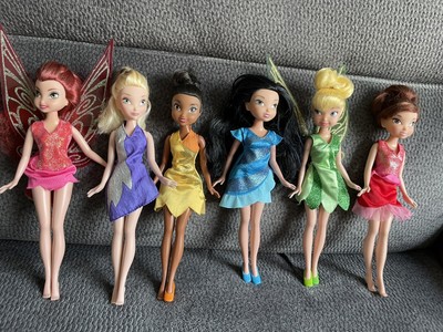 Disney Fairies Pixie Hollow Games Bundle   Glimmer Chloe Tinkerbell Fairy Doll