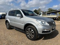 2014 SSANGYONG REXTON EX SILVER AUTOMATIC 7 SEATER 4X4 SALVAGE DAMAGED REPAIR