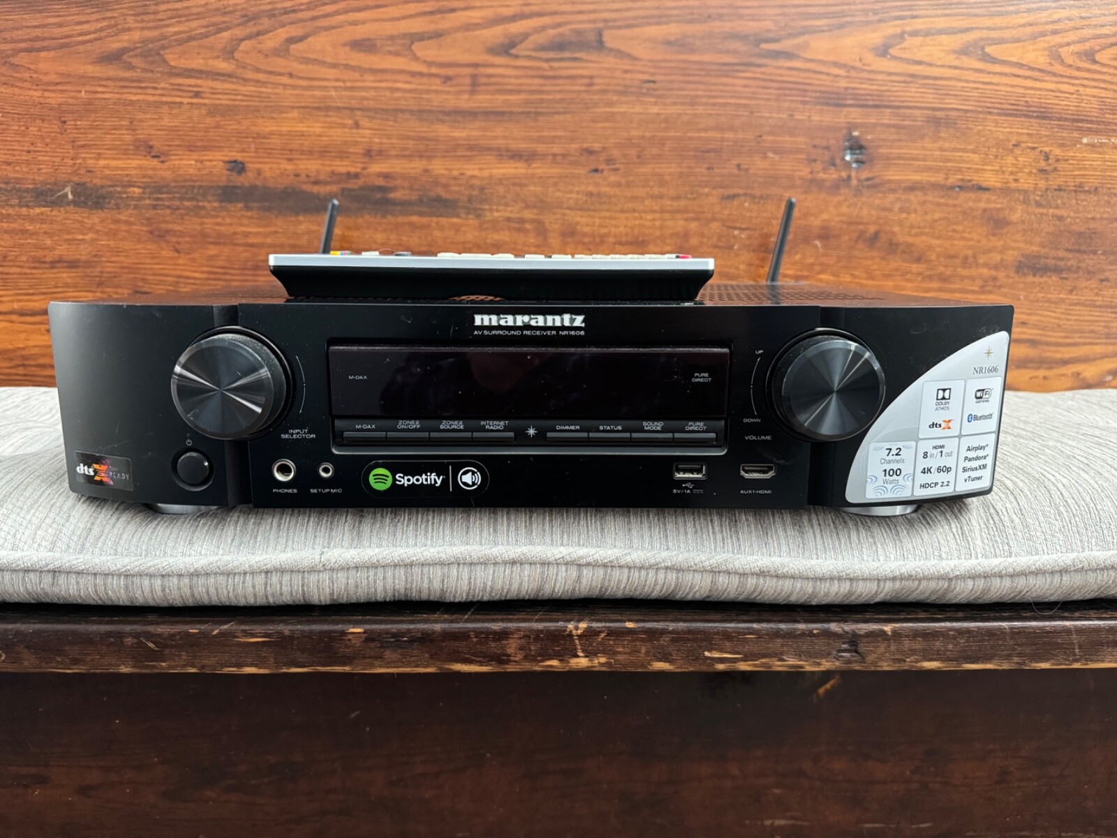 その他 marantz NR1606 Marantz NR1606 7.2-channel home theater receiver with Wi-Fi