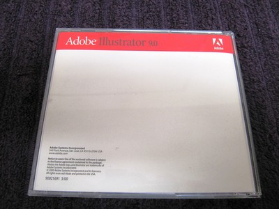 Adobe Illustrator 9.0 for Macintosh - Genuine - P/N #90021691