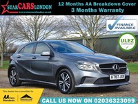 2017 Mercedes-Benz A Class 1.6 A180 SE 7G-DCT Euro 6 (s/s) 5dr HATCHBACK Petrol 