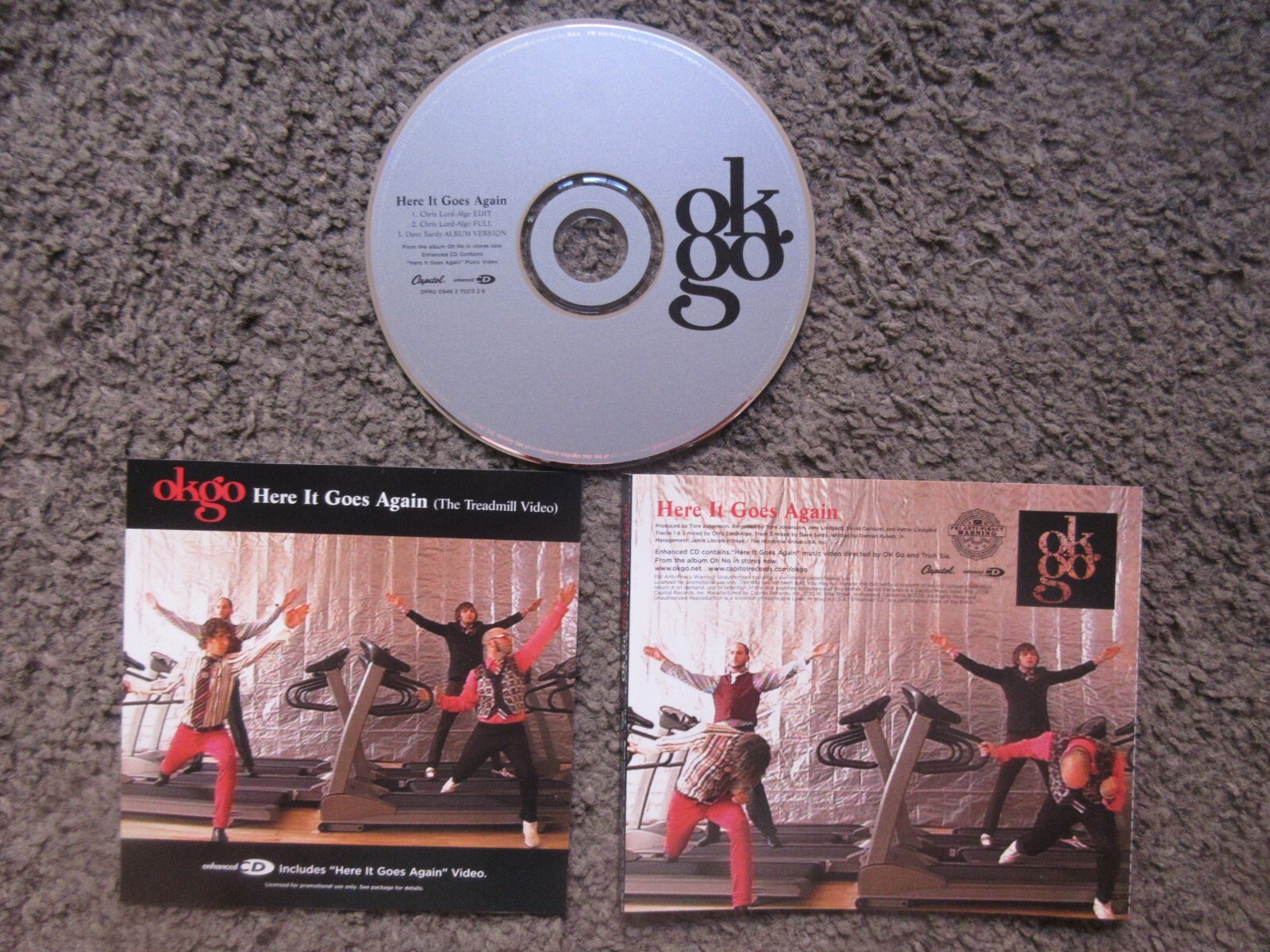 OK GO “HERE IT GOES AGAIN (THE TREADMILL VIDEO) 2006 CAP.NM