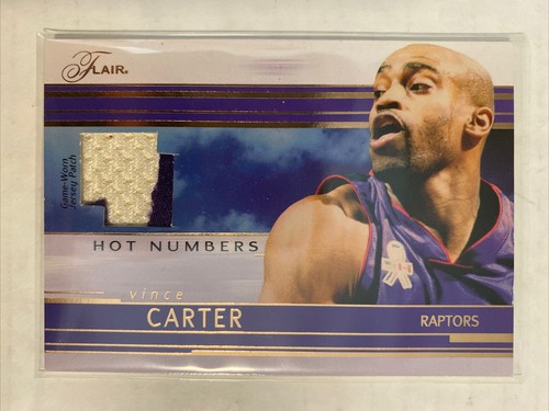 NBAカード ビンス・カーター Vince Carter Toronto Raptors 2002-03 Fleer Hot Numbers