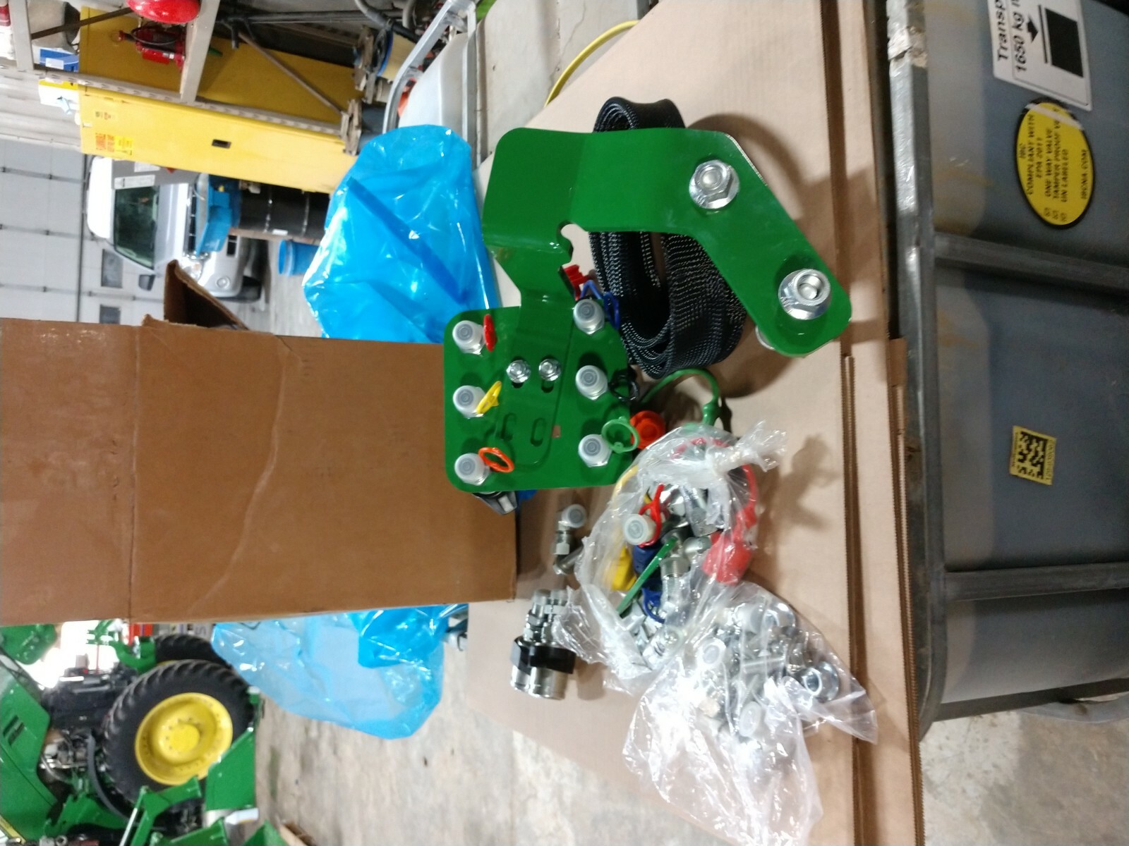 john deere  loader hydraulic quick connect kit