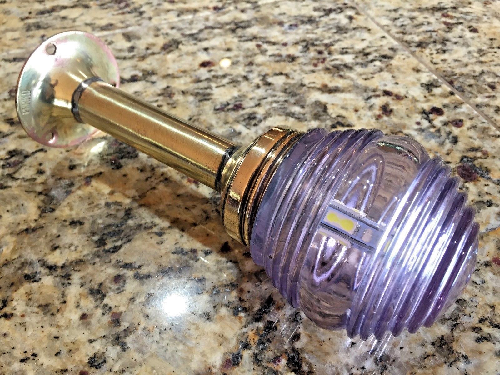 OLD PERKO BEEHIVE STERN LIGHT, CHRIS CRAFT, HACKER...REWIRED LED 8