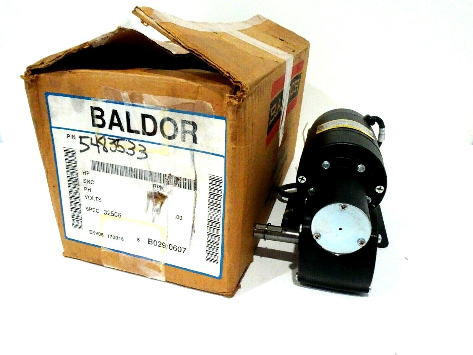 NEW BALDOR 5483533 MOTOR 1725 R.P.M. 74-K-O FRAME | eBay NEW BALDOR 5483533 MOTOR 1725 R.P.M. 74-K-O FRAME | eBay