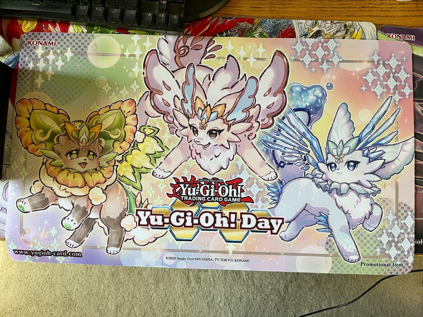 Yu-Gi-Oh! Day プレイマット　遊戯王の日 Amazon | 遊 戯 王ラッシュデュエル 遊 戯 王の日 E HEROプレイ