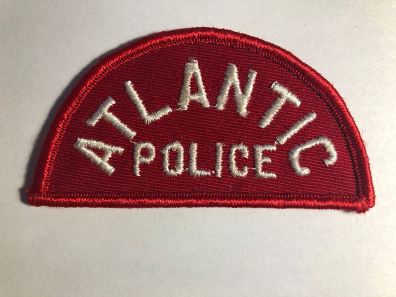 Atlantic Iowa Police Patch