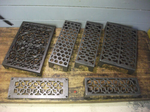 Quality Cast Iron air Brick Vent Victorian - ornate - metric - honeycomb cover