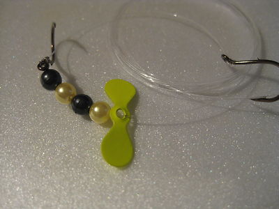 2 Hook Walleye Harness With A Propeller Blade 7 Different