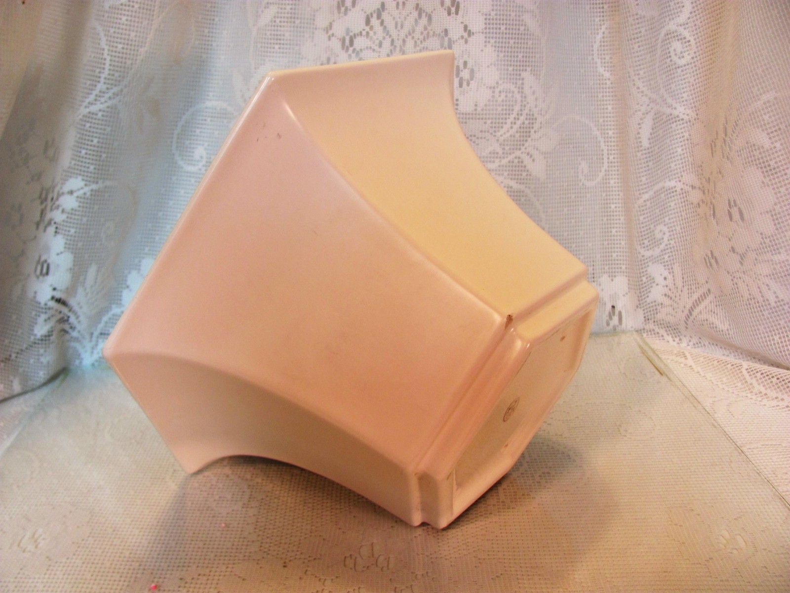 FRANCISCAN Pottery Gladding McBean CAPISTRANO WARE Hexagonal Flower Vase