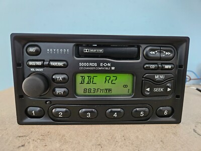 FORD GALAXY MK2 5000 RDS CAR RADIO CASSETTE TAPE PLAYER 2001 2002 2003 2004 2005