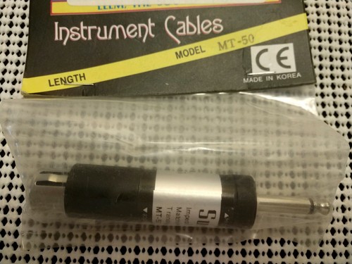 New one line transformer model MT-50 instrument cables Leem, the sound choice