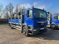 MAN/ ERF TG-M 18-250 4X2 REAR MOUNTED HMF CRANE...CHOICE OF 4 
