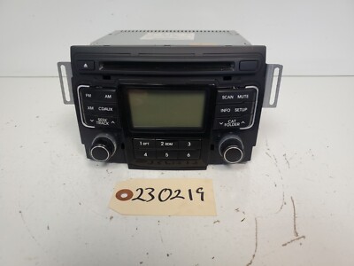 OEM 2011-2013 HYUNDAI SONATA FRONT CD PLAYER AM FM MEDIA RADIO STEREO HEADUNIT