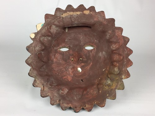 Terra-cotta? Sunshine Sun Face With Hands Large Bird Feeder - 11” Tall