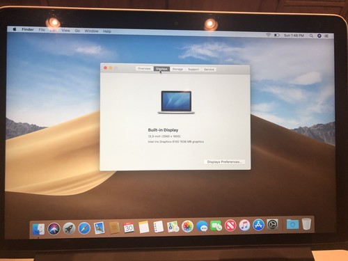 Apple MacBook Pro A1502 13.3