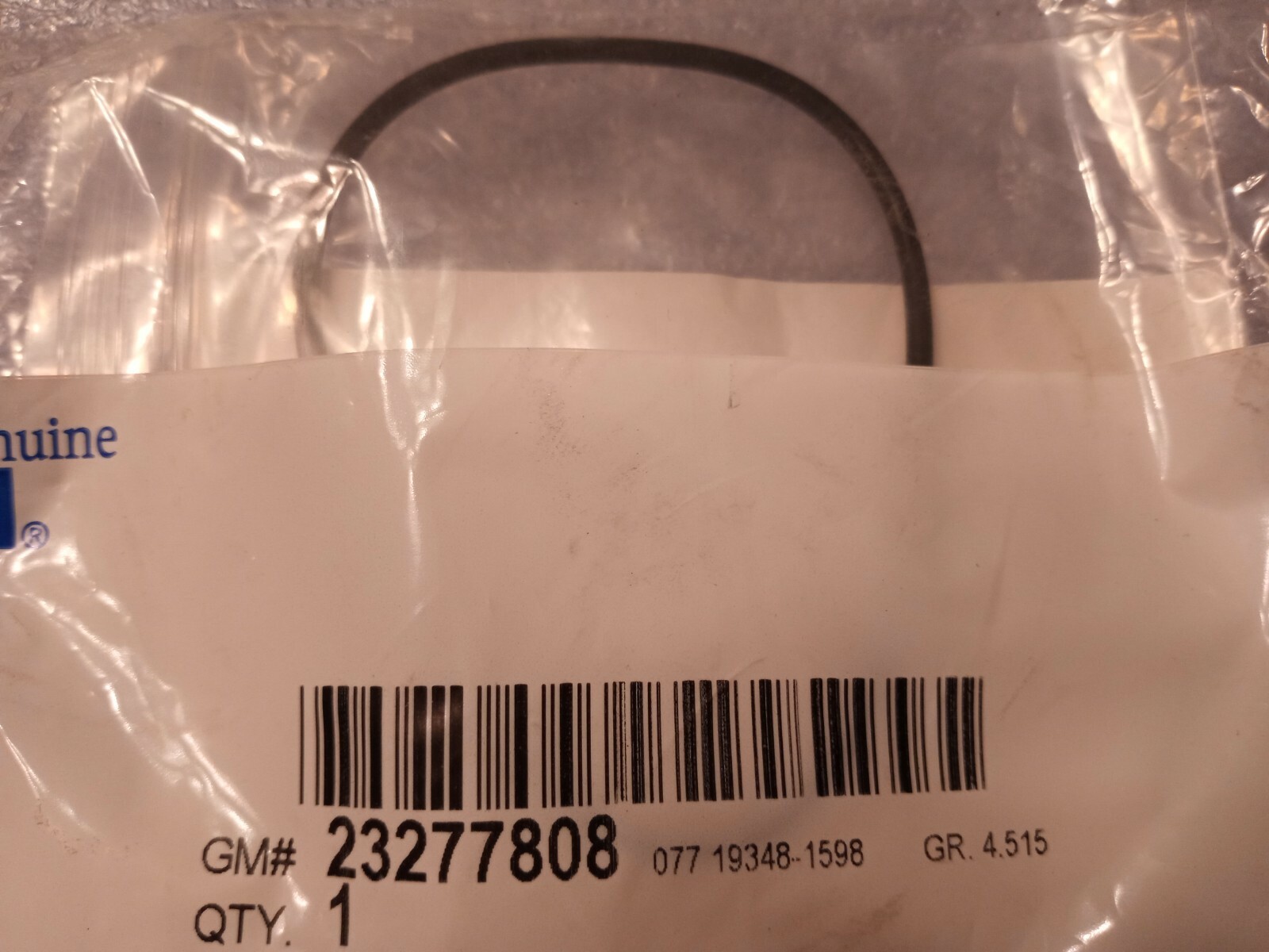 GM OEM 2020 Cadillac XT6 Input Shaft Seal 23277808 New in