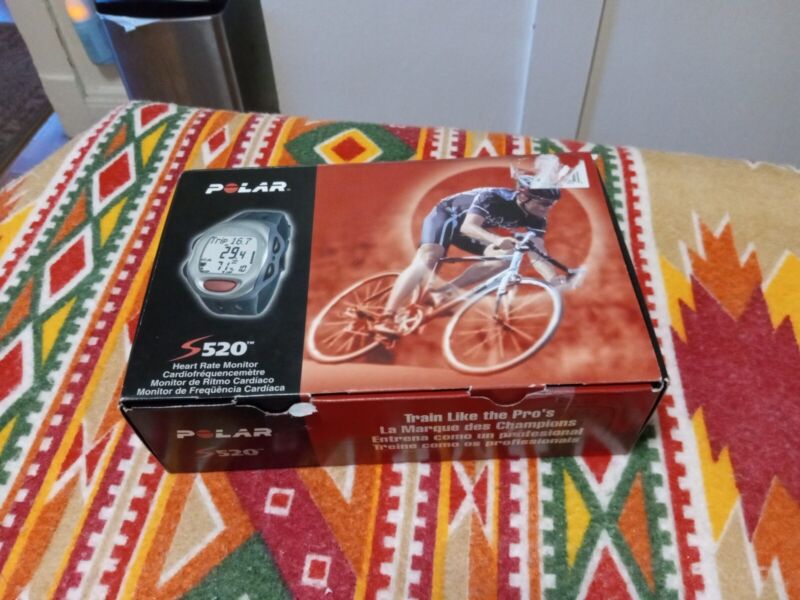 Polar S520 Cyclist / Cycling Heart Rate Monitor With Cadence And Speed Sensor 