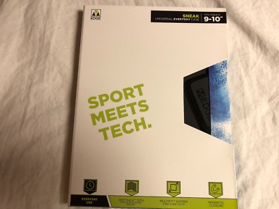 M-Edge Sneak Universal Everyday Tablet Case Fits 9-10'' Tablets Black NEW