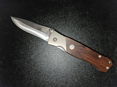 Boker 2056 - BOKER / BREND - Collector's Knife - Rare - Cocobolo and Titanium 