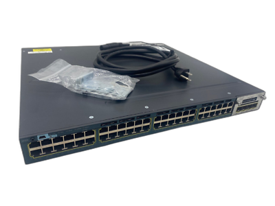 Cisco WS-C3560X-48P-S Catalyst 48-Port Gigabit PoE+ Switch 90 Day Warranty!