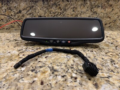 GENTEX-657 2010-2011 EQUINOX TERRAIN REAR VIEW MIRROR W/BACKUP CAMERA DISPLAY