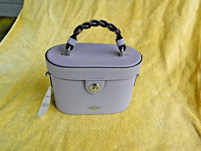 NWT LIMITED EDITION DISCONTINUED COACH KAY TOP HANDLE CROSS BODY ''LILAC'' HANDBAG