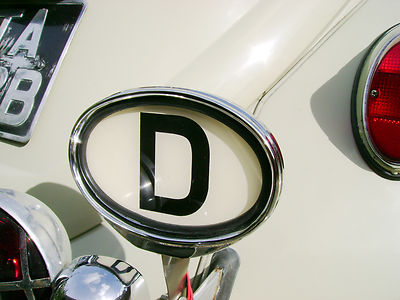 D sign illuminated country sign country badge germany for Porsche VW Ford AAC114