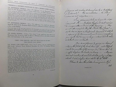 Alexander Biddle Papers. 1943 American Autograph Auction Catalog. Parke-Bernet.