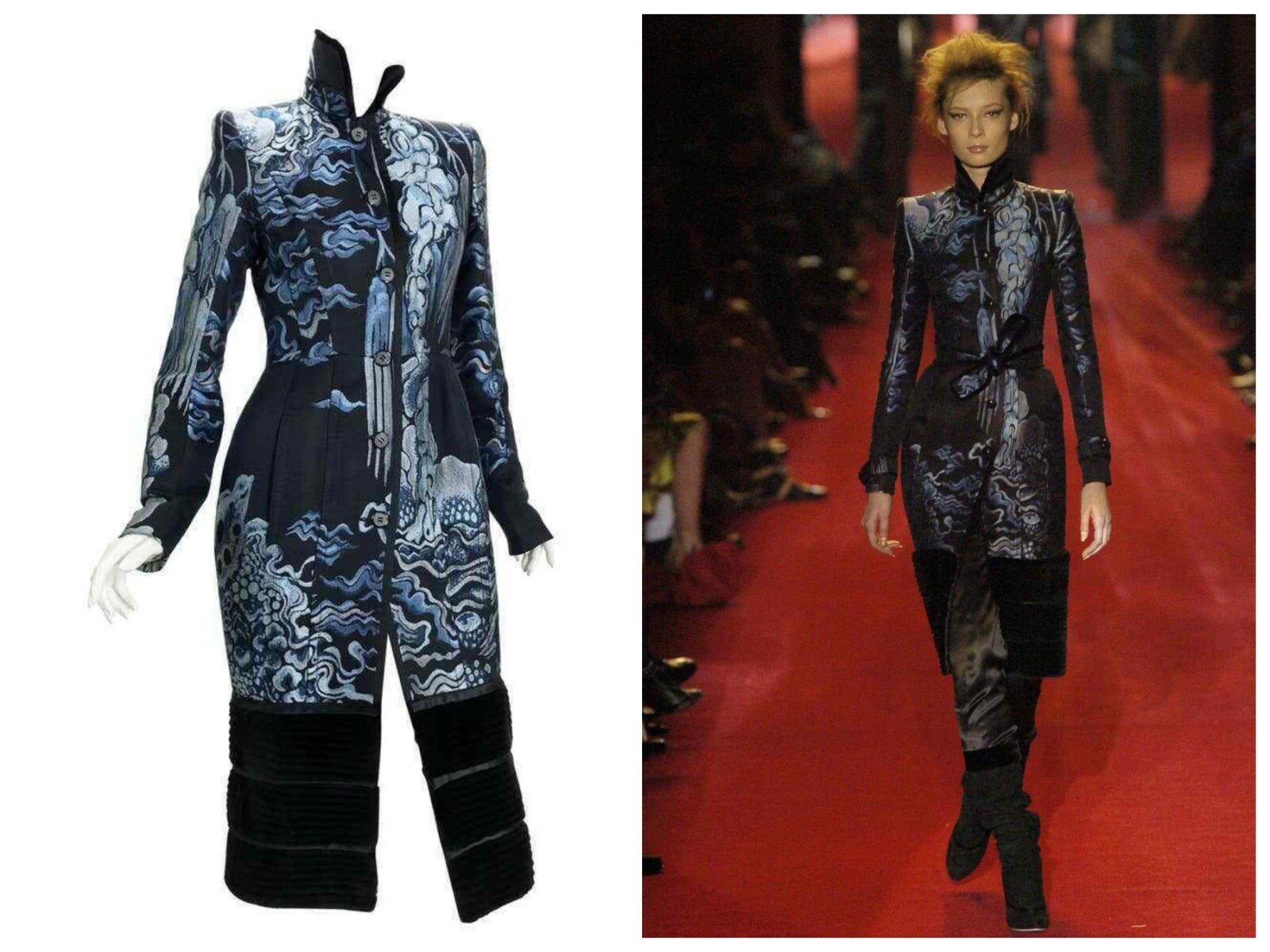 F/W 2004 Tom Ford for Yves Saint Laurent Chinoiserie Coat | eBay F/W 2004 Tom Ford for Yves Saint Laurent Chinoiserie Coat | eBay