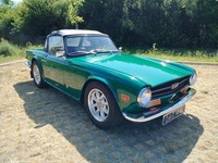 TRIUMPH TR6 2.5 CONVERTIBLE 1973 / L @ MCD CARS