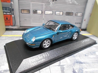 PORSCHE 911 993 Carrera Coupe grün green met 1993 1:43
