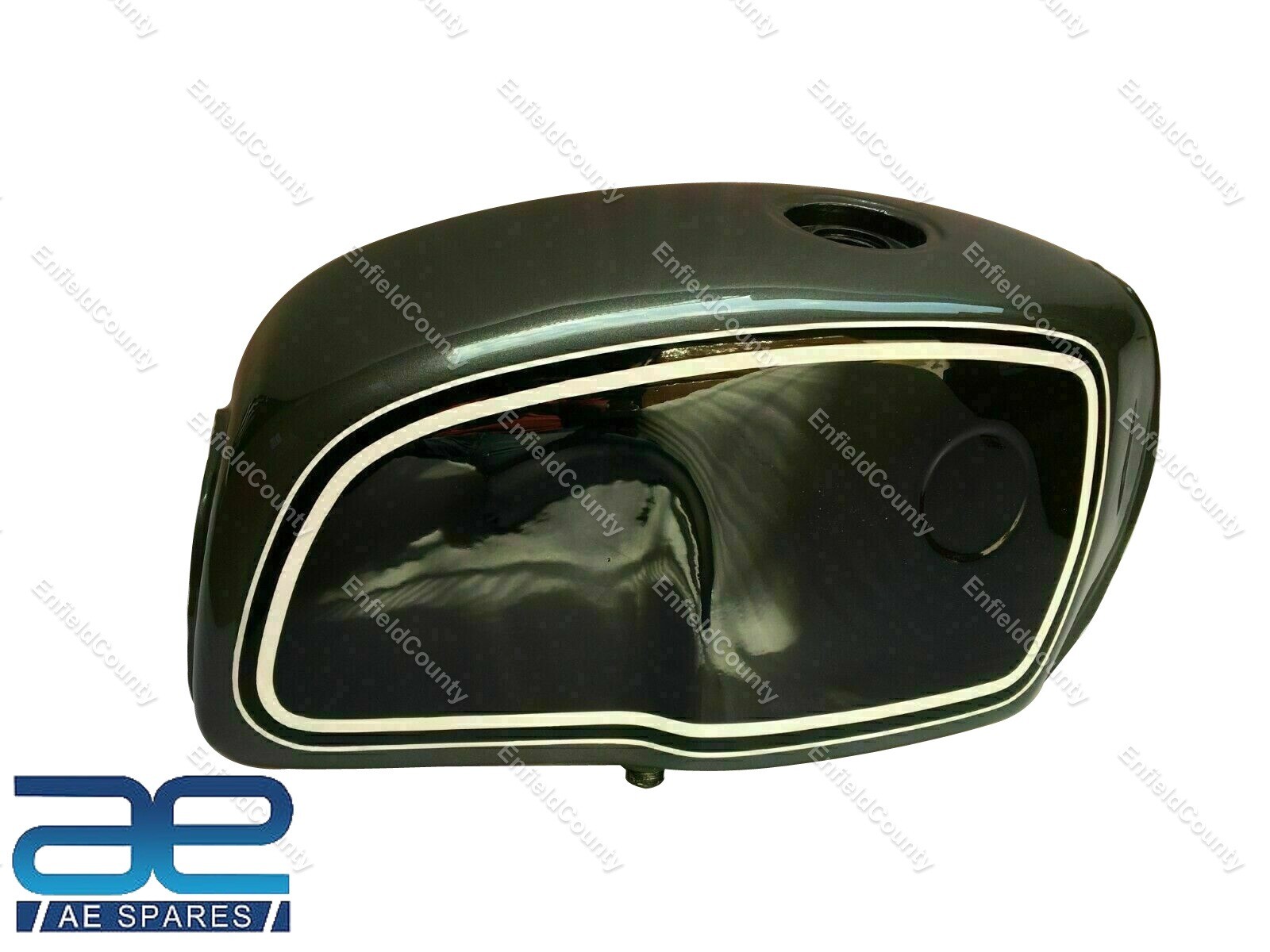 For BMW R100S R100CS R100RS R100RT Black & Gray Painted Petrol Gas Tank Ste 