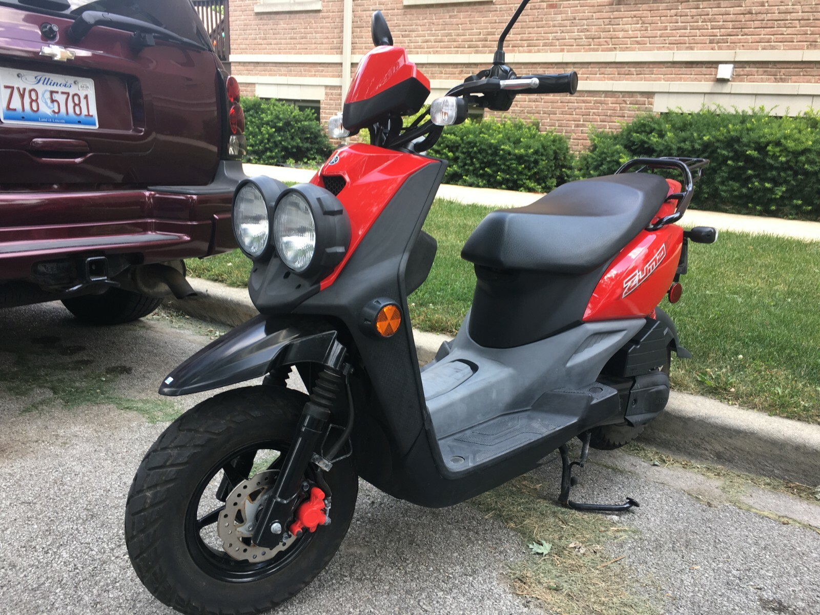 2013 Yamaha Zuma 49cc Scooter