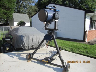 Meade 14'' f/8 LX600 ACF Telescope with StarLock and Tripod  LAPTOP NOT INCLUDED