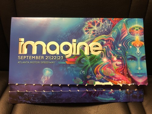 2 (TWO) IMAGINE MUSIC FESTIVAL 3 DAY PASS GA TICKETS SEPTEMBER 21 22 &23 2018