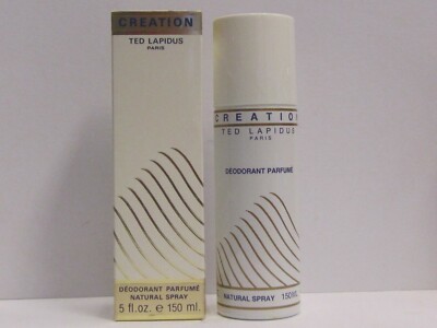 Creation by Ted Lapidus For Women 5 oz Perfumed Deodorant Spray Brand New RARE