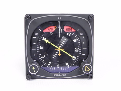 BENDIX/KING KI-204 VOR/LOC CONVERTER & G.S. INDICATOR WITH FRESH