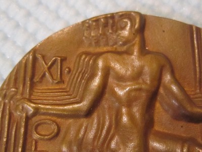 1936 German Olympics Participation Bronze Medal with Box.