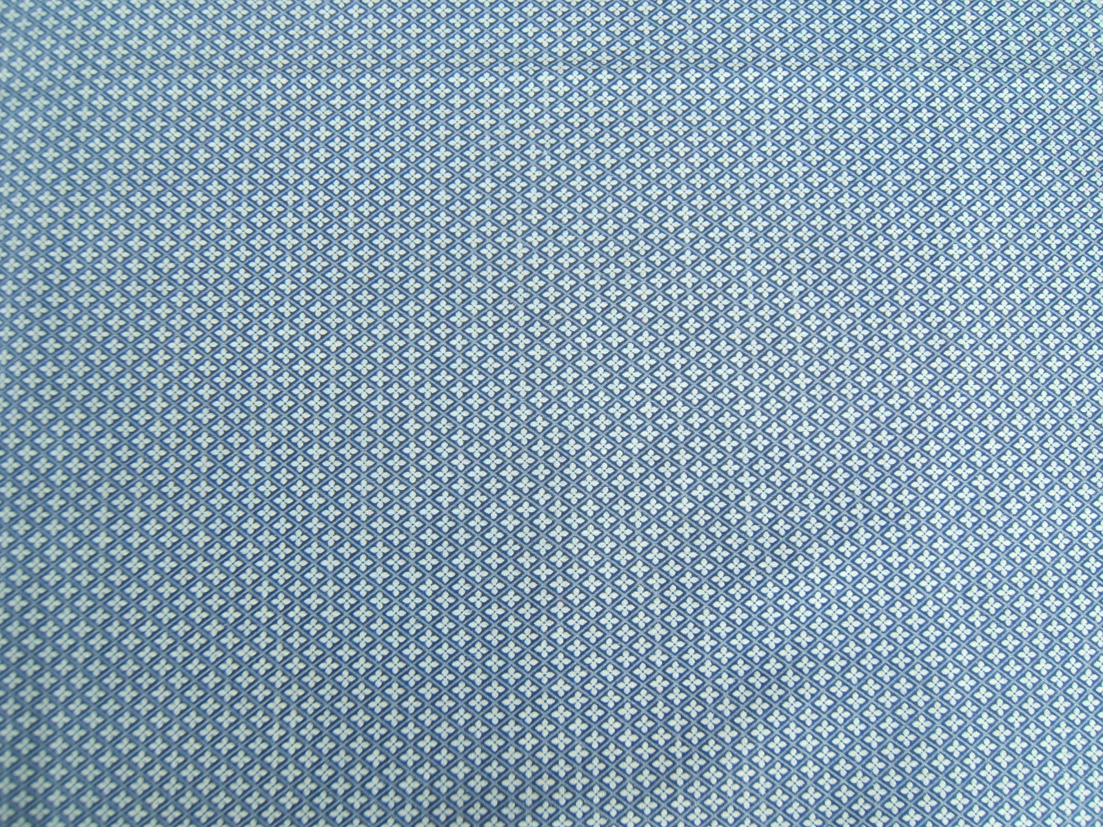 Vintage Concord's Staffordshire Cotton Fabric Blue Small Print ~ 35
